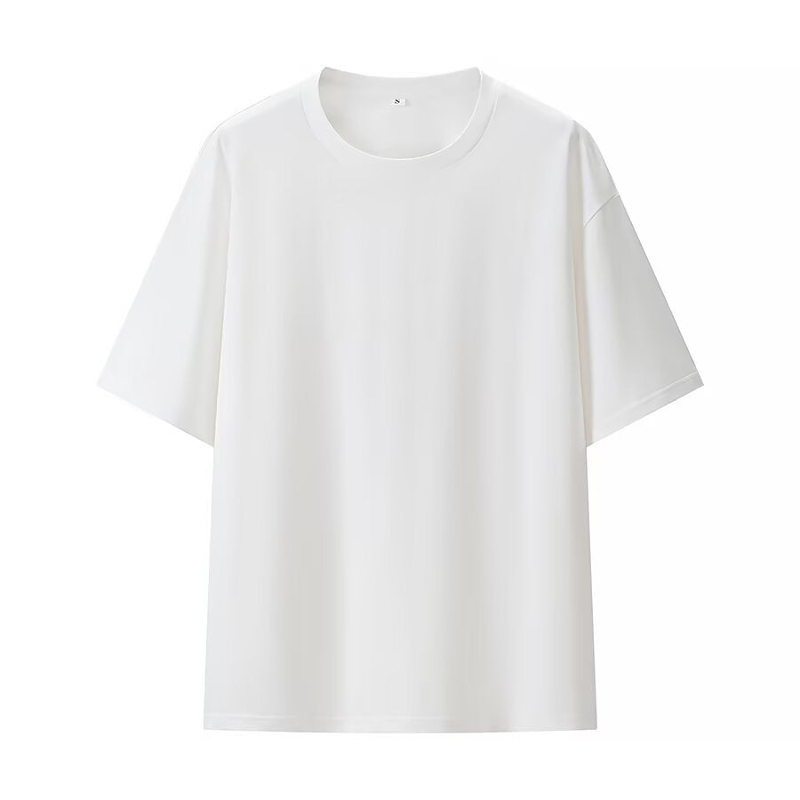 Unisex Oversize T-Shirt with Round Neck and Dropped Shoulders Mune Fashion