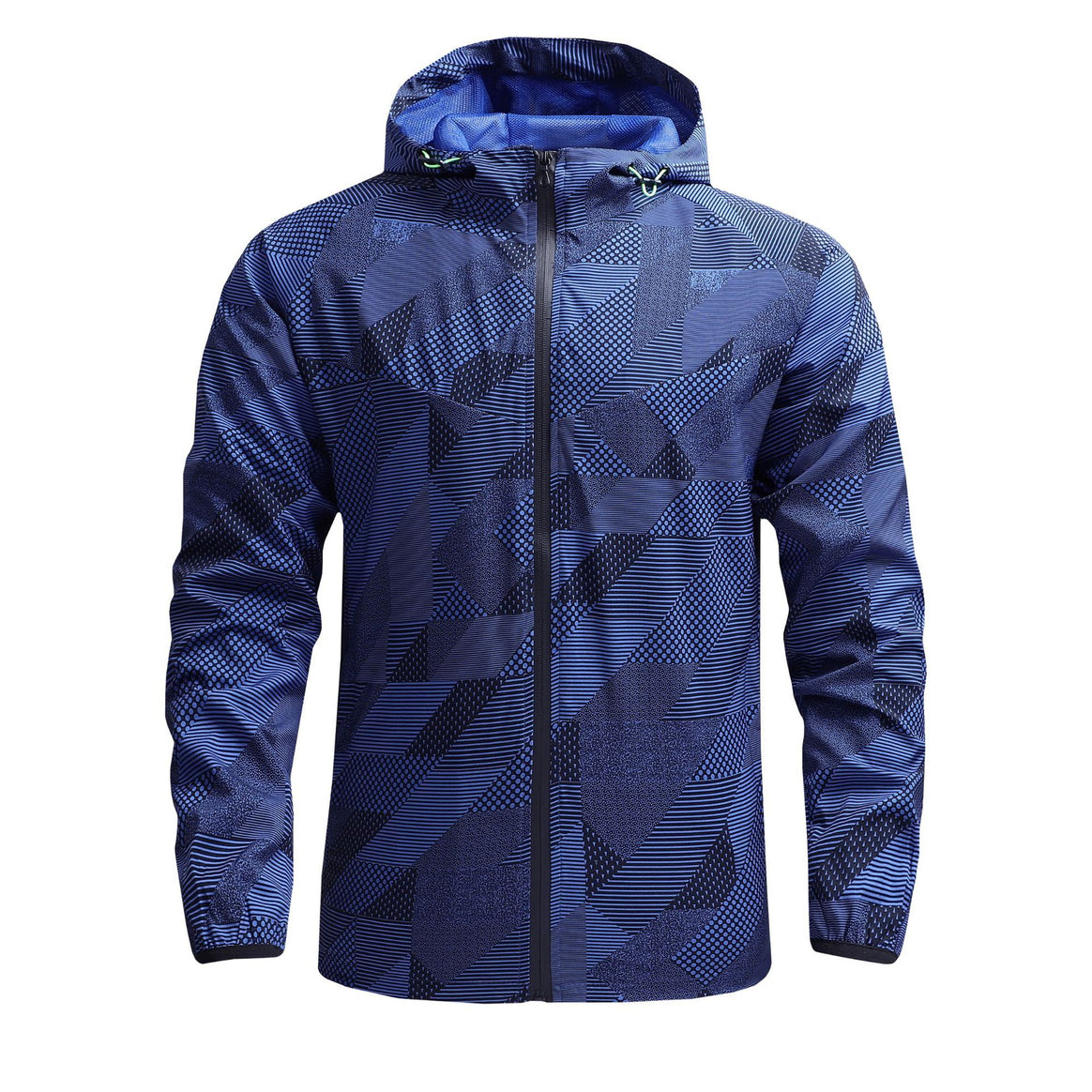 Men's ultralight hooded training jacket with windproof surface and pack function Mune Fashion