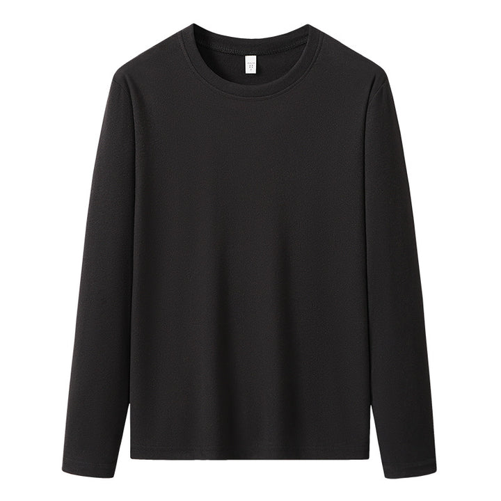 Men's Long-Sleeved Crew Neck Basic Sweatshirt made of Soft Cotton Blend Mune Fashion