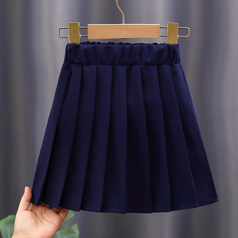 Girl's sailor blouse with classic collar and decorative stripes Mune Fashion