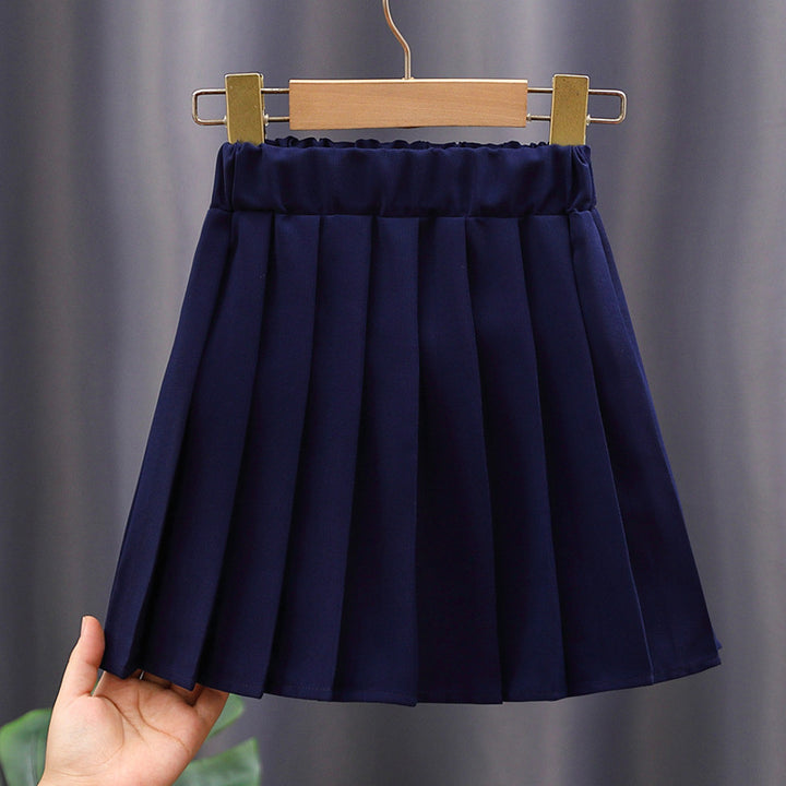 Girl's sailor blouse with classic collar and decorative stripes Mune Fashion