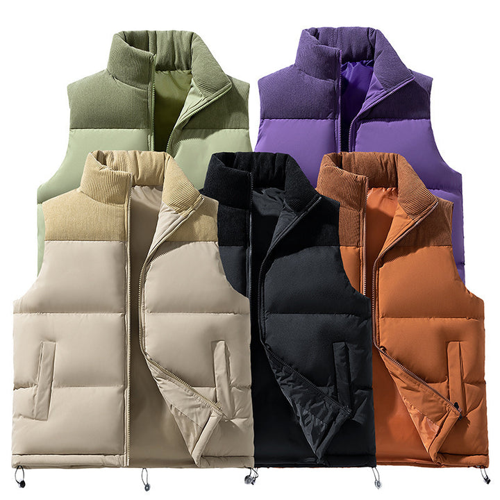 Women Fashionable Quilted Vest Mune Fashion