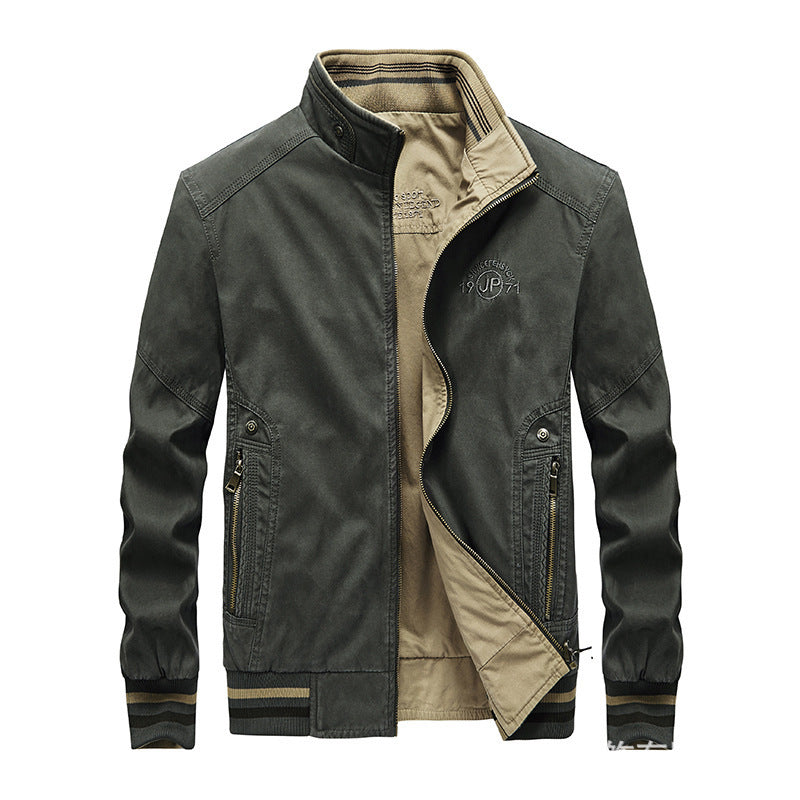 Men's casual jacket in sporty style Mune Fashion