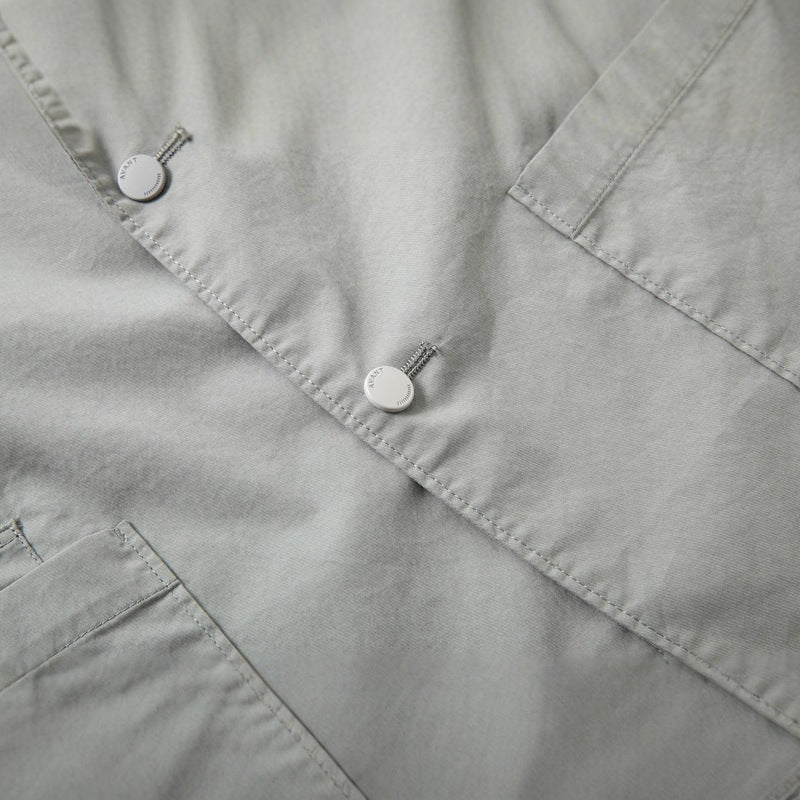 Men's lightweight unstructured blazer with patch pockets Mune Fashion
