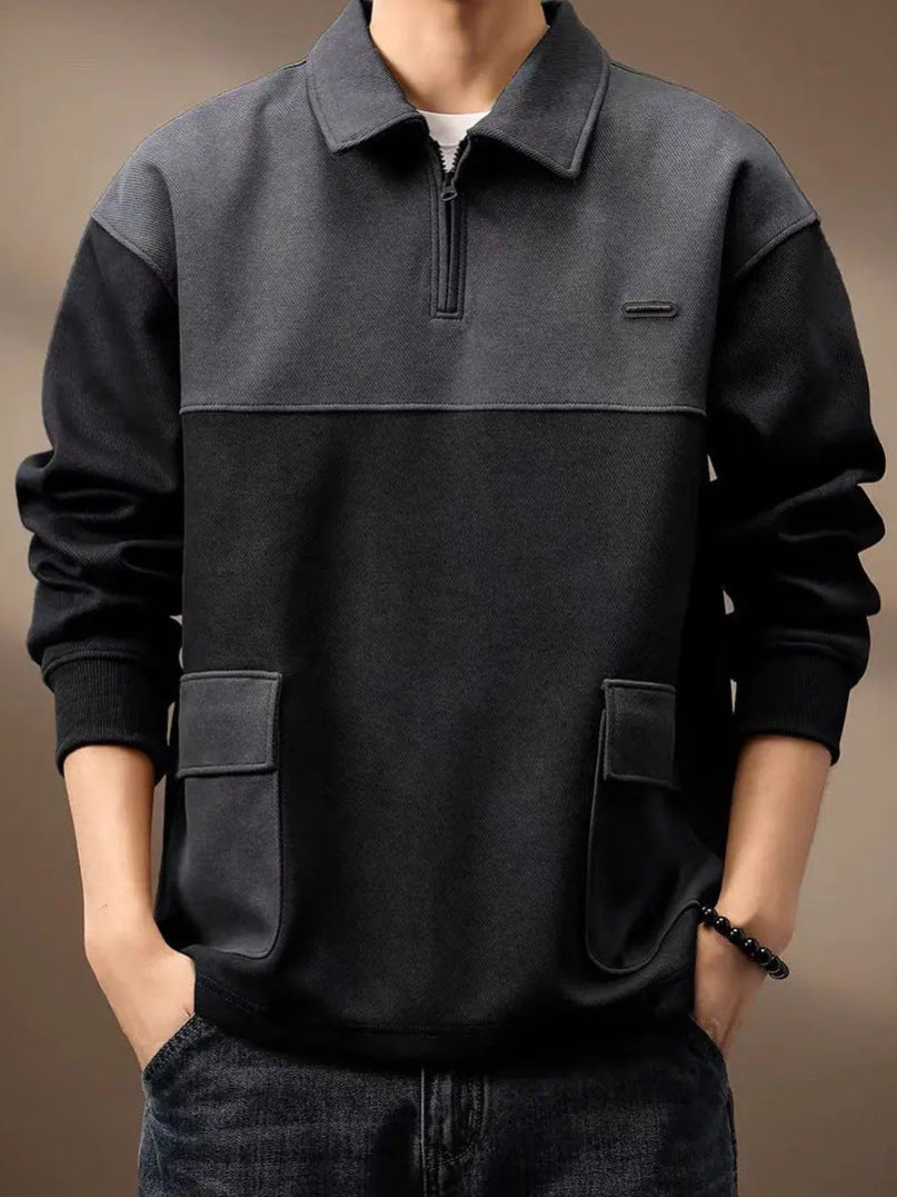 Men's Stylish Sweatshirt with Zipper