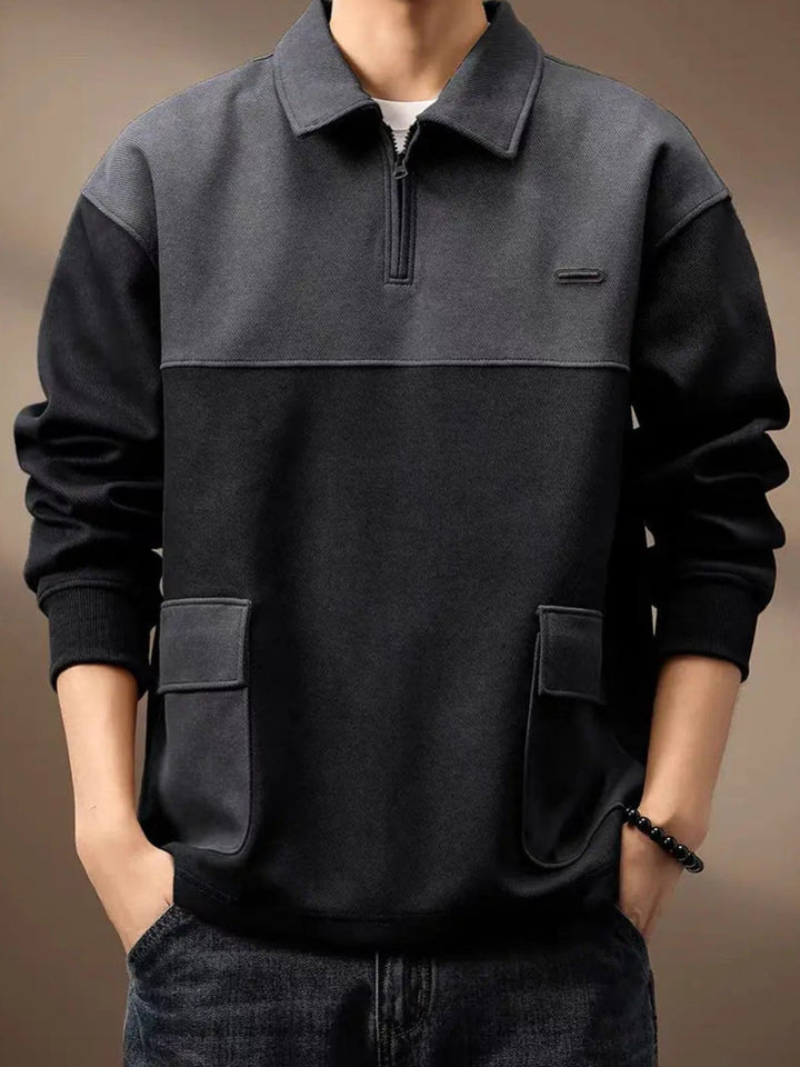 Men's Stylish Sweatshirt with Zipper