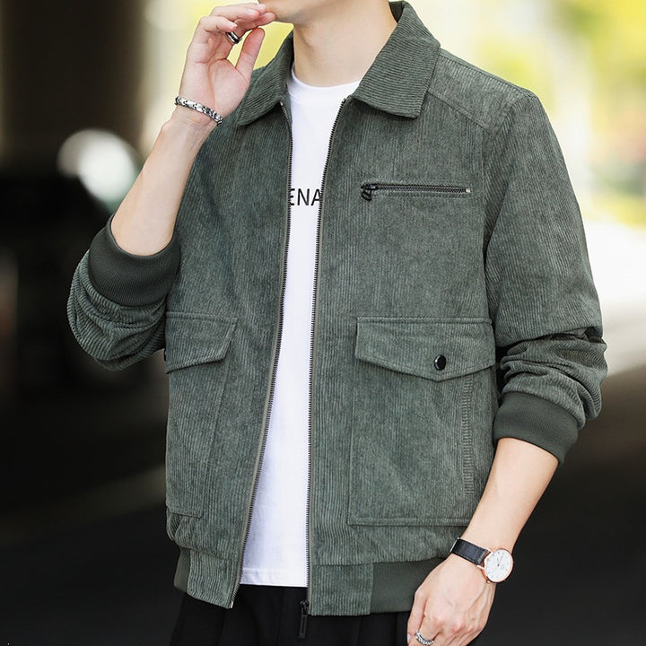 Men's Modern Utility Jacket with Practical Pockets Mune Fashion