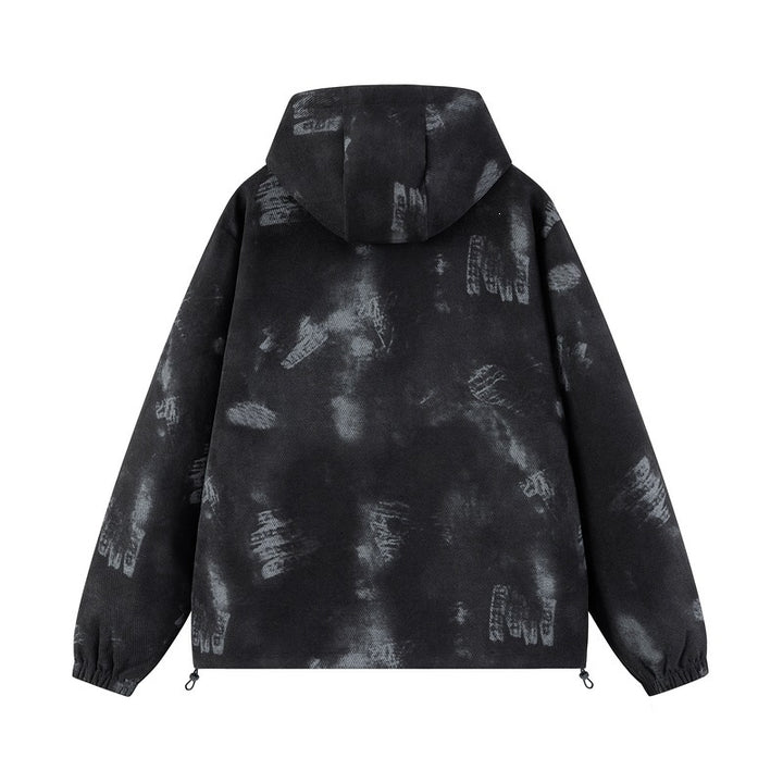 Women’s sporty hooded jacket with side zippers Mune Fashion