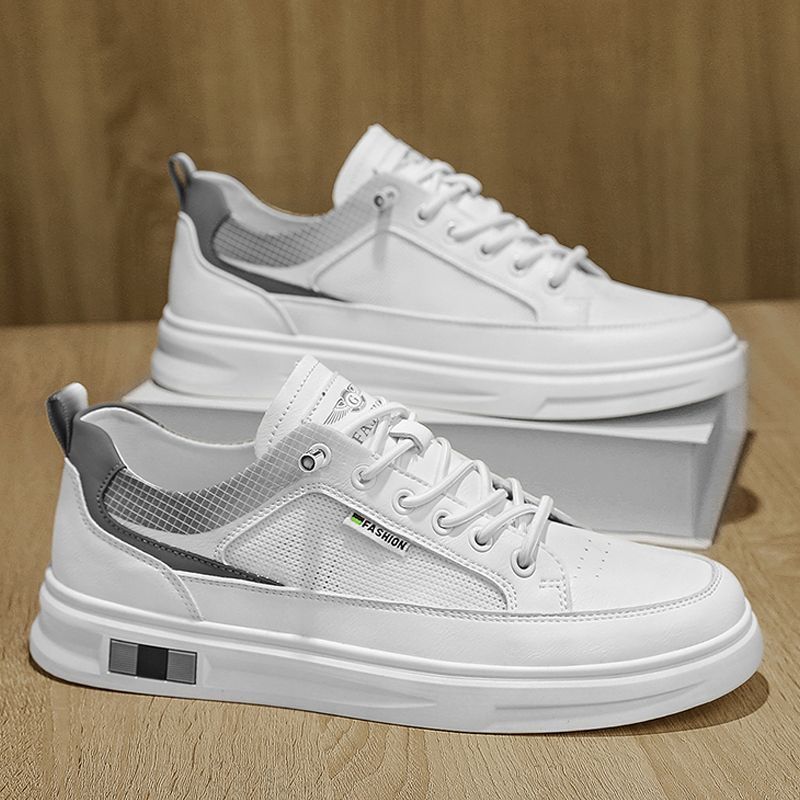 Women's Fashion Sneakers with Breathable Mesh Inserts and Shock-Absorbing Sole Mune Fashion