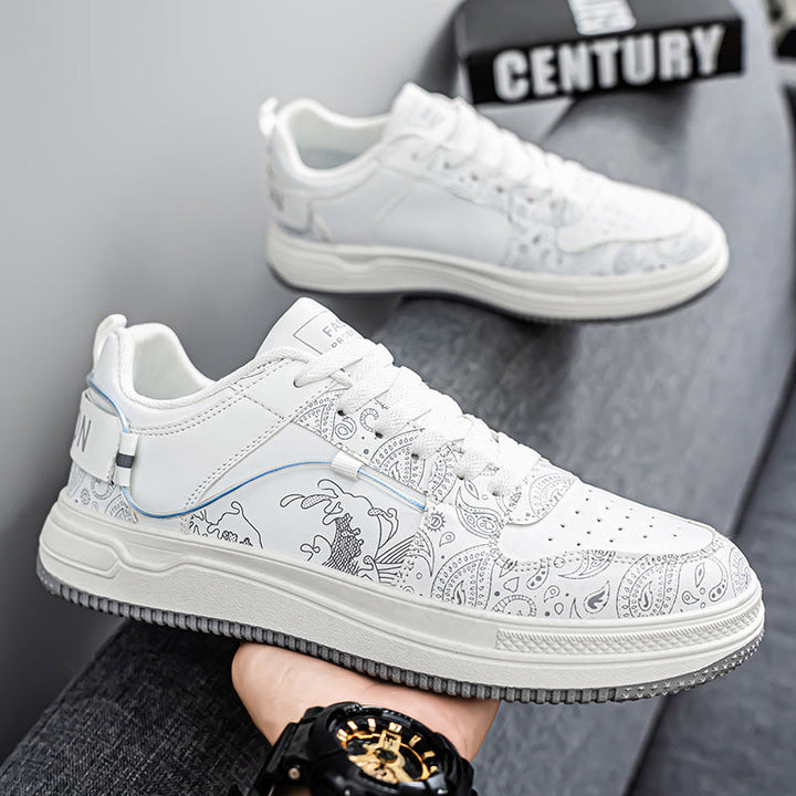 Women's Sneakers with Artistic Design and Soft Cushioning Mune Fashion