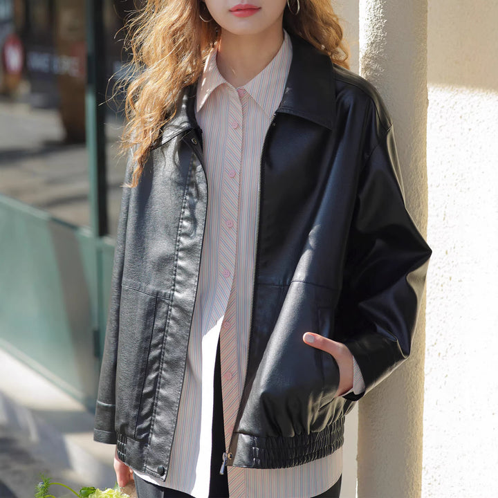 Women’s Fashionable Transition Jacket with Loose Fit Mune Fashion
