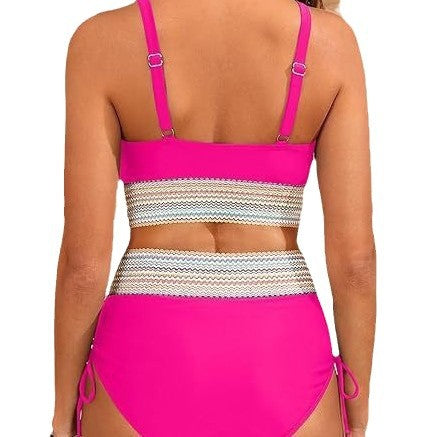 Women's bikini set with wrap top and adjustable waistband Mune Fashion