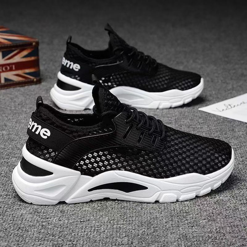 Ladies sporty running sneakers with breathable mesh upper material and cushioned sole Mune Fashion