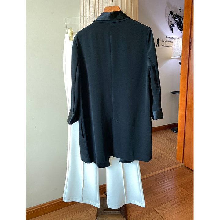 Ladies Elegant Tuxedo Blazer Mune Fashion