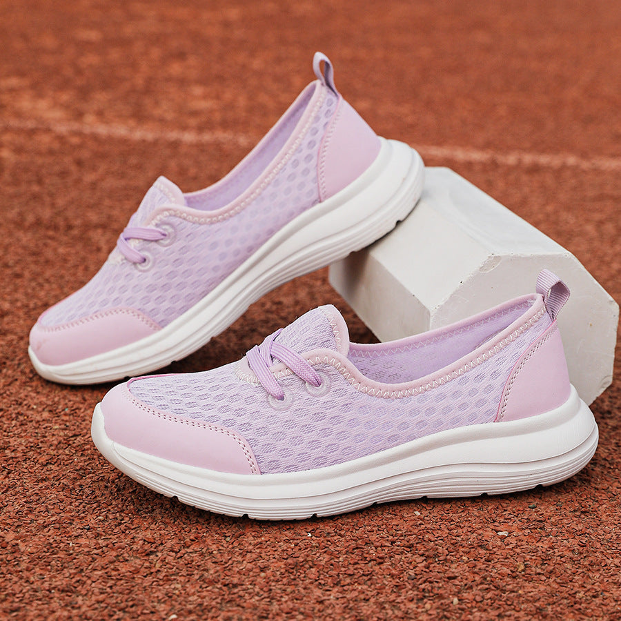 Women's breathable slip-on sneakers with viscoelastic insole and non-slip sole Mune Fashion