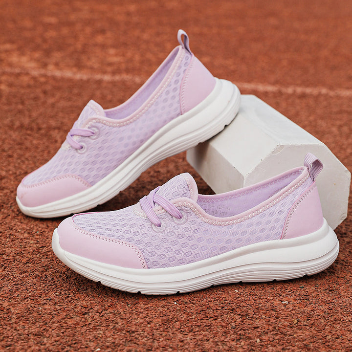 Women's breathable slip-on sneakers with viscoelastic insole and non-slip sole Mune Fashion