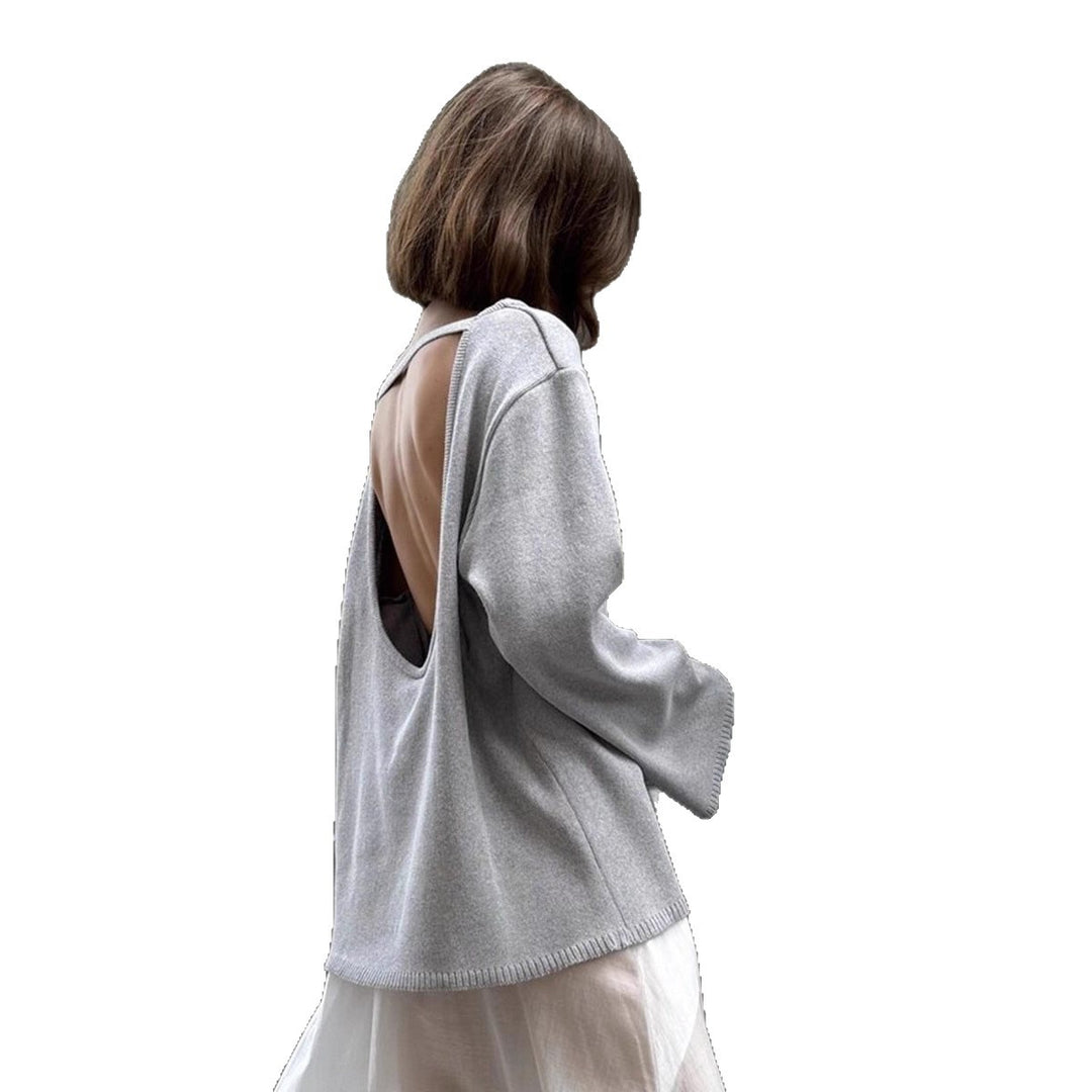 Women's chunky knit hoodie made of pure cotton with drawstring Mune Fashion