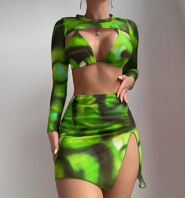 Women's Crop Top and Skirt Set Mune Fashion