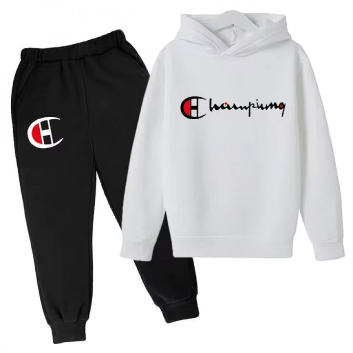 Unisex nan Hooded sweatshirt with jogging pants leisure set Mune Fashion