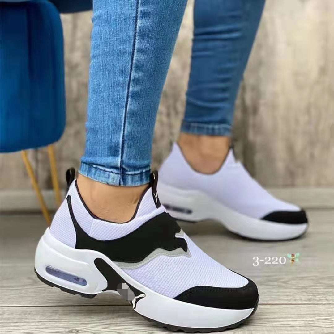 Women's comfort sneaker with breathable mesh upper and padded sole Mune Fashion
