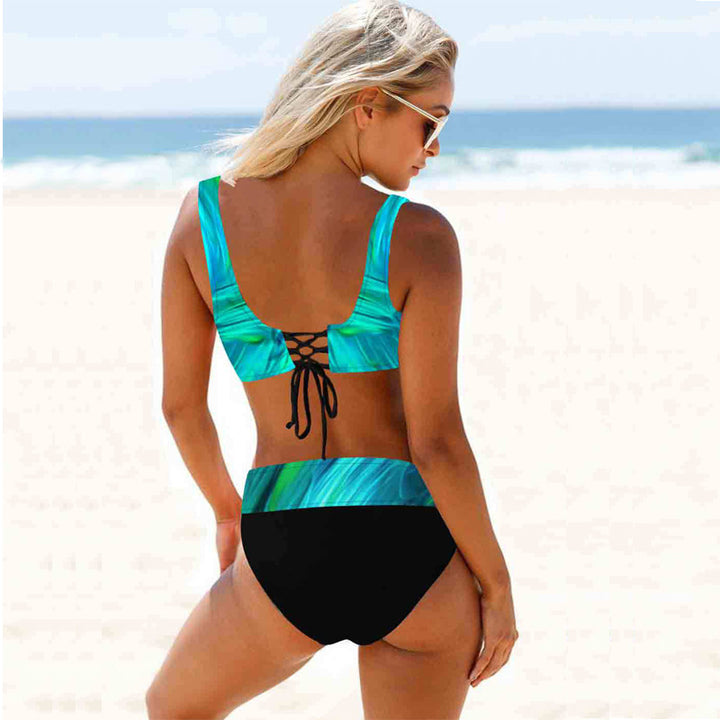 Women Bikini Set with comfortable wrap design Mune Fashion