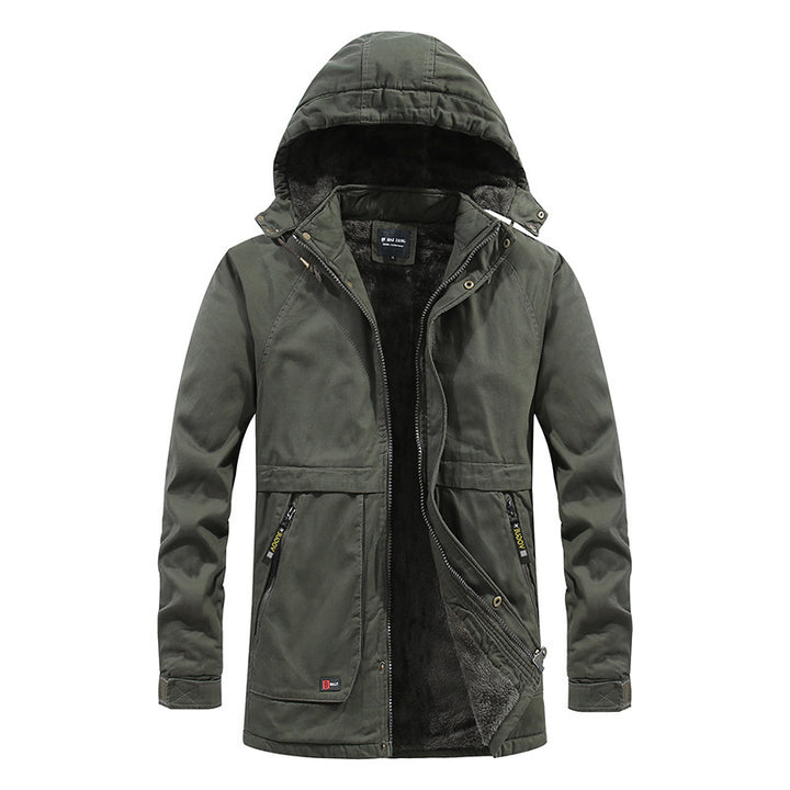 Men's Urban Field Parka with all-over teddy fleece lining and multiple pockets Mune Fashion