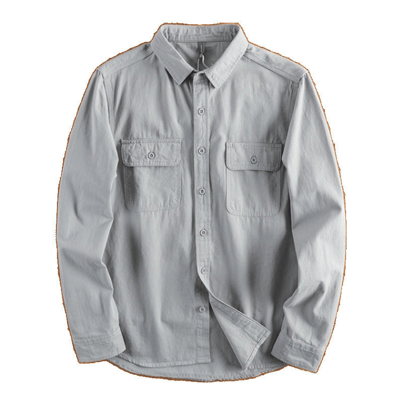 Men's Practical Utility Shirt Jacket Mune Fashion