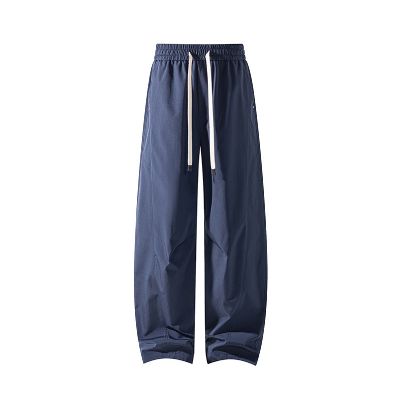Ladies Comfortable and Loose Fabric Trousers Mune Fashion