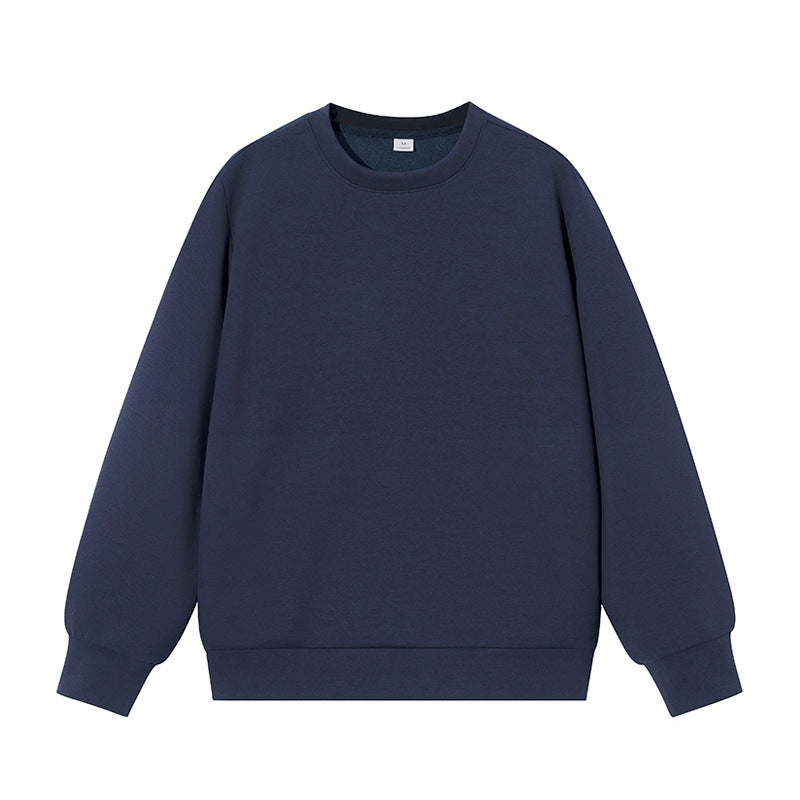 Unisex Oversize Round Neck Sweatshirt made of heavy French Terry with ribbed cuffs Drune