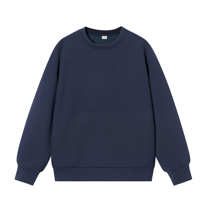 Unisex Oversize Round Neck Sweatshirt made of heavy French Terry with ribbed cuffs Drune