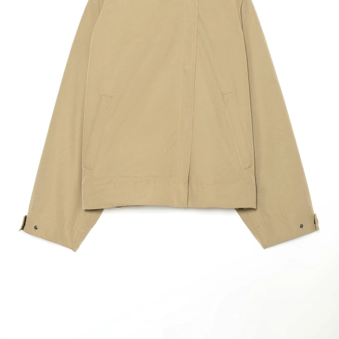 Women's short jacket with oversized collar and adjustable cuffs Mune Fashion