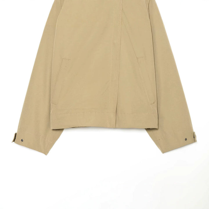 Women's short jacket with oversized collar and adjustable cuffs Mune Fashion