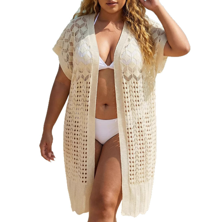 Ladies airy crochet beach cover-up Mune Fashion