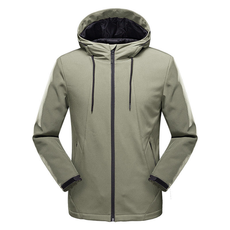 Women's tailored softshell jacket with hood and water-repellent membrane Mune Fashion