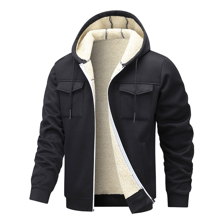 Men's casual jacket with high collar and pockets Mune Fashion