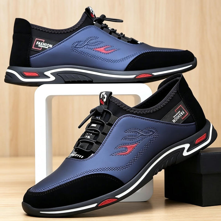 Men's Sporty Casual Sneakers with Breathable Upper Material Mune Fashion