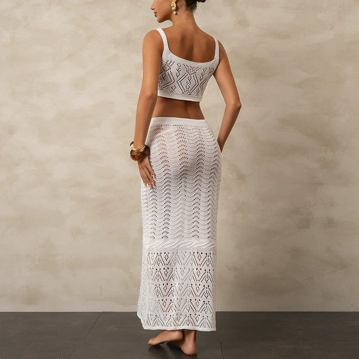 Women’s Knit Top and Skirt Set Mune Fashion