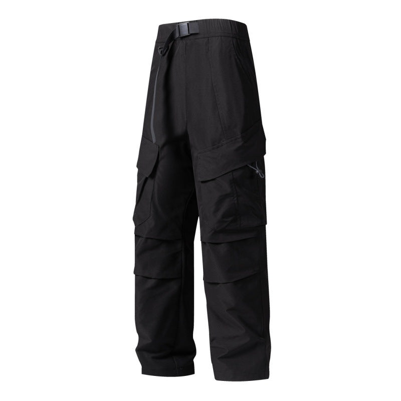Men's Versatile Cargo Pants with Numerous Pockets