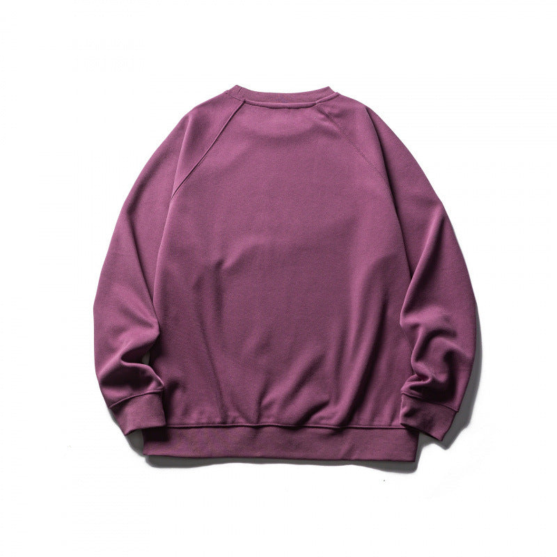 Unisex Oversize Sweatshirt in Collegiate Look with Round Neck and Raglan Sleeves Mune Fashion