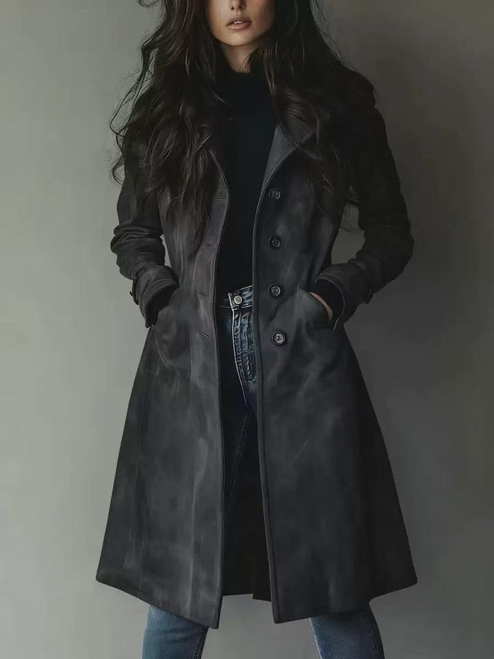 Women Elegant and Stylish Trench Coat Mune Fashion