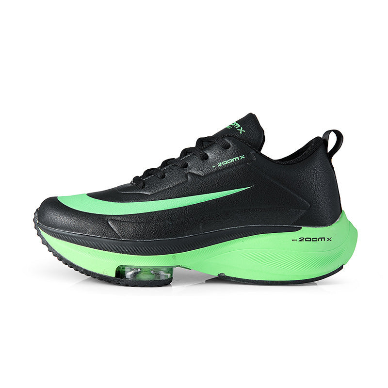 Men's Air-Cushioned Performance Sneaker with Visible Air Chamber and Thick Platform Sole Mune Fashion