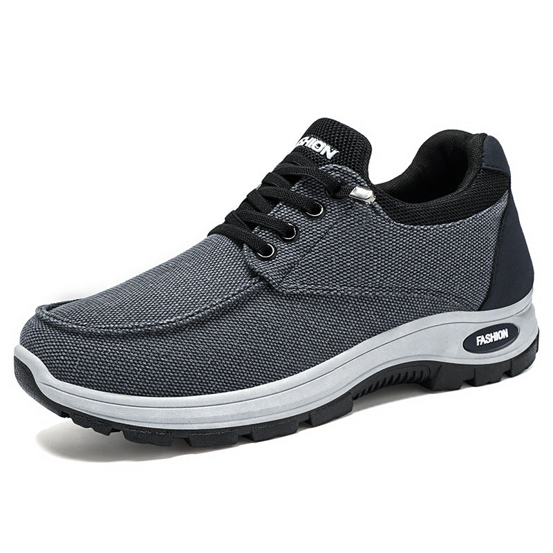 Men's robust leisure outdoor sneakers with reinforced toe cap, profiled rubber sole and cushioning EVA midsole Mune Fashion