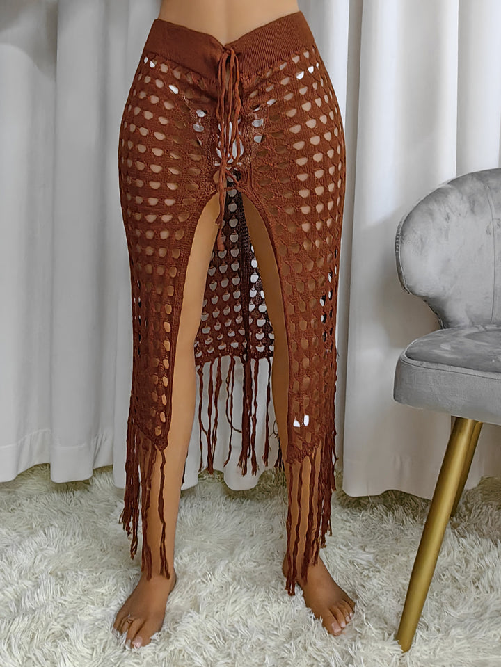 Women's Neck-enhancing Crochet Skirt Mune Fashion