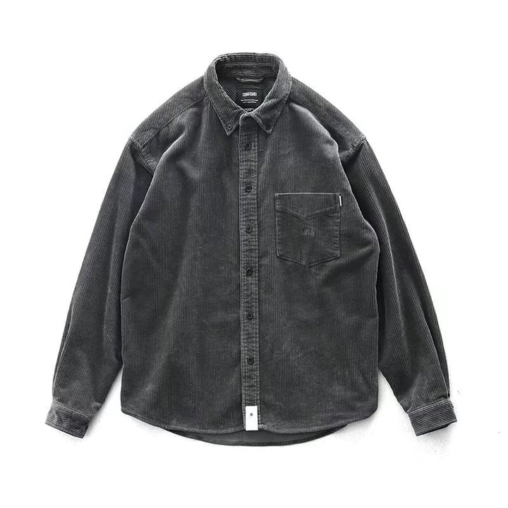 Men's Comfortable Cord Shirt Mune Fashion