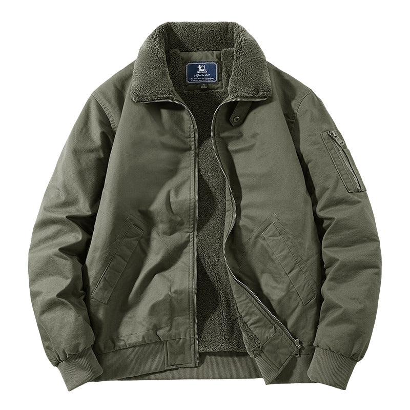 Men's Urban Blouson Jacket with Teddy Lining Mune Fashion