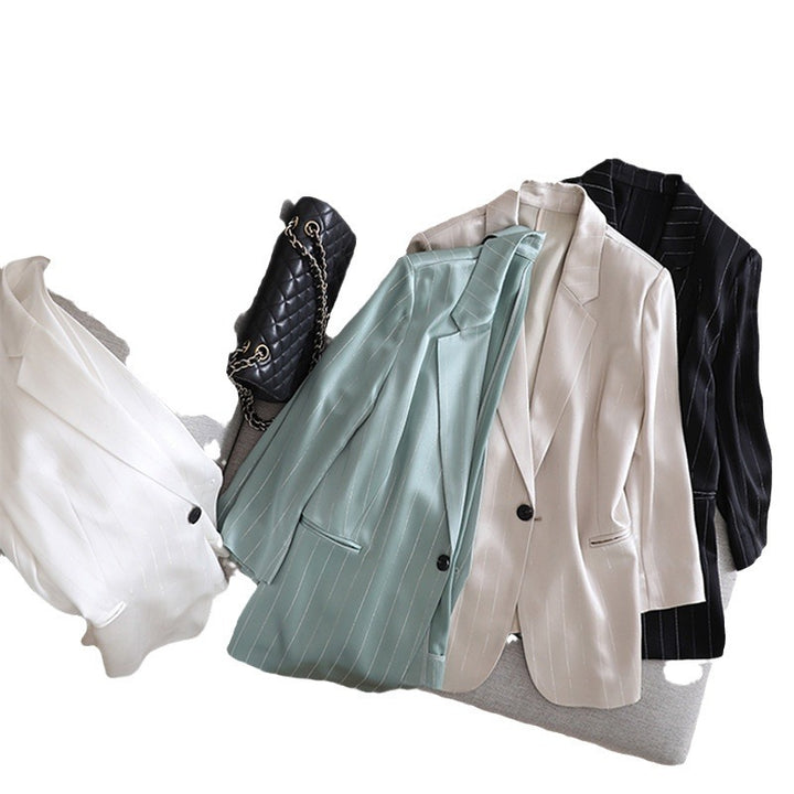 Women Elegant and Versatile Blazer Jacket Drune
