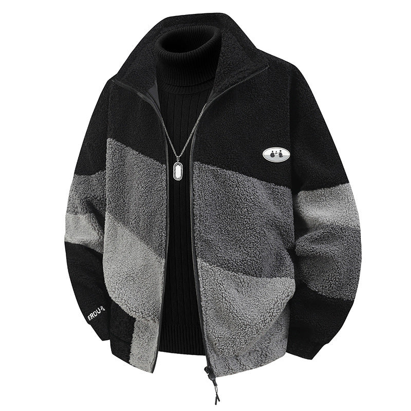 Women Fluffy Fleece Jacket Mune Fashion