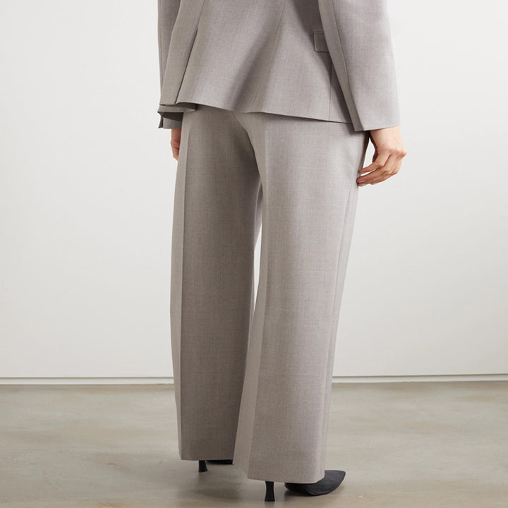 Women Tailored Suit with Wide Leg and Single-Breasted Blazer Mune Fashion