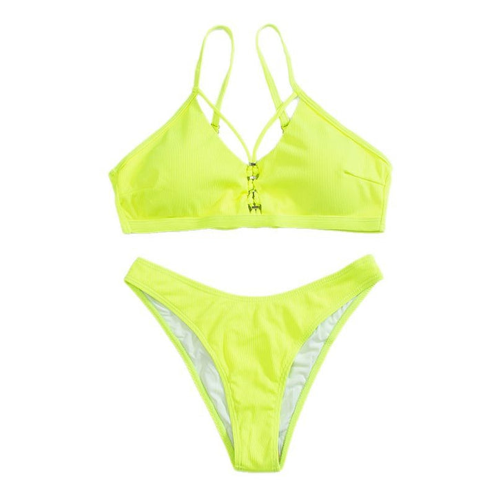 Women's bikini set with a sophisticated strap system and elegant closure Mune Fashion