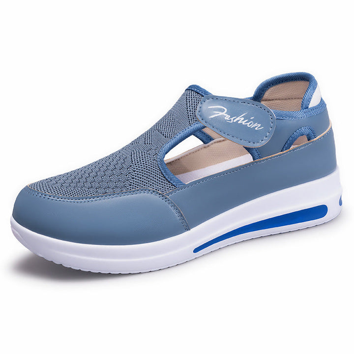 Women Flexible Slip-On Fitness Shoes with Breathable Mesh Upper Mune Fashion
